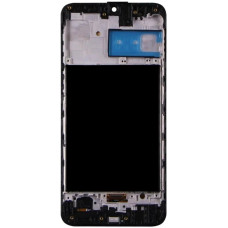 Дисплей з сенсорним екраном (модуль) Samsung M307 M30s /M305 M30 /M215 M21 /M315 M31, чорний з рамкою, TFT