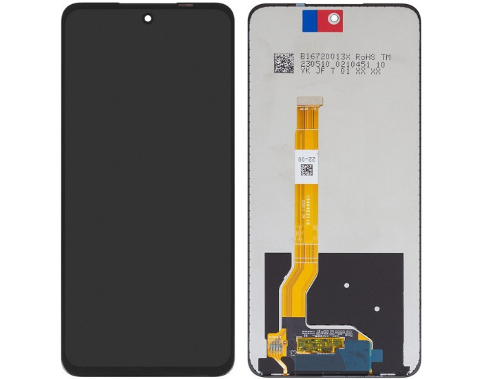 Дисплей с сенсорным экраном (модуль) Realme 11 5G /C55 /C67 5G /Narzo N55 /OnePlus Nord CE3 Lite 5G /Oppo A1 5G /Oppo A58 4G /Oppo A98 5G, черный, оригинал