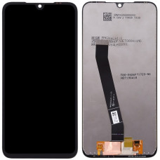 Дисплей с сенсорным экраном (модуль) Xiaomi Redmi 7, черный, с рамкой оригинал