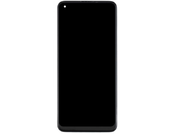Дисплей с сенсорным экраном (модуль) Realme 8 4G /Realme 8 Pro, черный с рамкой, OLED