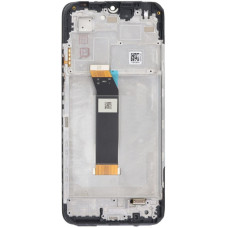 Дисплей с сенсорным экраном (модуль) Xiaomi Poco M4 5G /Poco M5 /Redmi 10 5G /Redmi Note 11E, черный с рамкой, оригинал