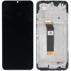 Дисплей с сенсорным экраном (модуль) Xiaomi Poco M4 5G /Poco M5 /Redmi 10 5G /Redmi Note 11E, черный с рамкой, оригинал