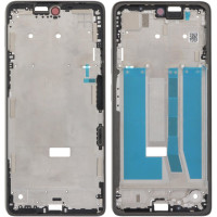 Рамка кріплення дисплея Motorola XT2437-2 Moto G75. сіра, Charcoal gray