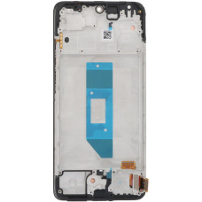 Дисплей з сенсорним екраном (модуль) Xiaomi Redmi Note 14 4G Global 159,58 mm, чорний, з рамкою OLED