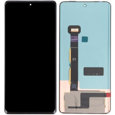 Дисплей з сенсорним екраном (модуль) Motorola XT2303-2 Edge 40 /Edge 40 Neo, чорний, P-OLED, оригінал