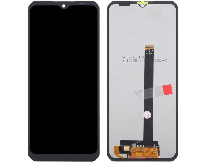 Дисплей с сенсорным экраном (модуль) Oukitel WP33 Pro, черный, оригинал