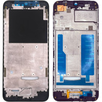 Рамка кріплення дисплея ZTE Blade A73 4G / V50 Design 4G чорна