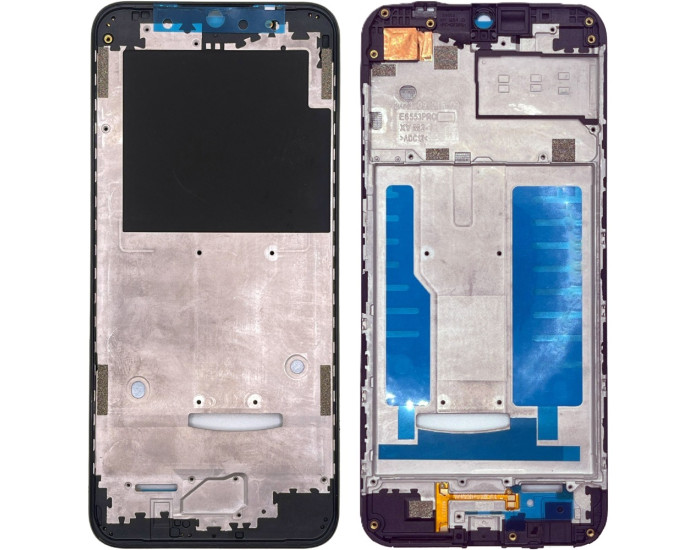 Рамка дисплея ZTE Blade A73 4G / V50 Design 4G черная