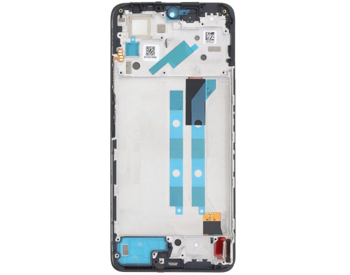 Дисплей з сенсорним екраном (модуль) Xiaomi Redmi Note 12 Pro 4G, чорний з рамкою, OLED