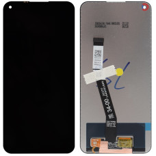 Дисплей з сенсорним екраном (модуль) Xiaomi Redmi 10X 4G / Redmi Note 9, чорний, оригінал