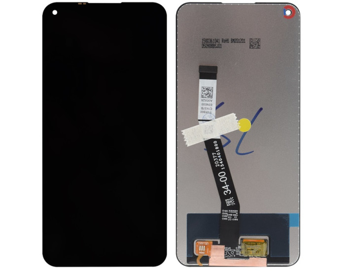 Дисплей с сенсорным экраном (модуль) Xiaomi Redmi Note 9 /Redmi 10X 4G, черный, оригинал 