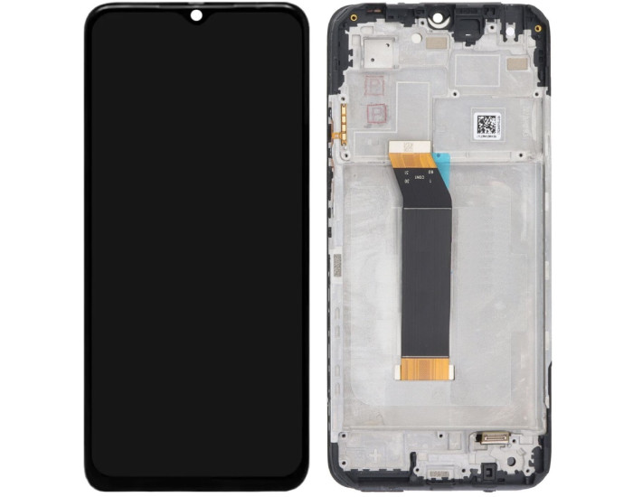 Дисплей с сенсорным экраном (модуль) Xiaomi Poco M4 5G /Poco M5 /Redmi 10 5G /Redmi Note 11E, черный с рамкой
