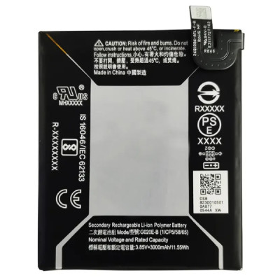 Акумулятор Google Pixel 3 Lite/ Pixel 3a G020E-B, 3000 mAh