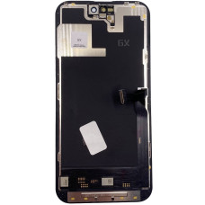 Дисплей з сенсорним екраном (модуль) iPhone 14 Pro Max, чорний, OLED OEM Hard, GX