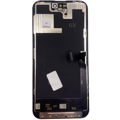 Дисплей з сенсорним екраном (модуль) iPhone 14 Pro Max, чорний, OLED OEM Hard, GX