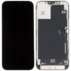 Дисплей з сенсорним екраном (модуль) iPhone 12 Pro Max, чорний, OLED, OEM Hard GX