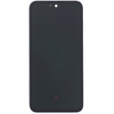 Дисплей с сенсорным экраном (модуль) Samsung A356 Galaxy A35, черный, с рамкой Navy, сервисная упаковка, оригинал