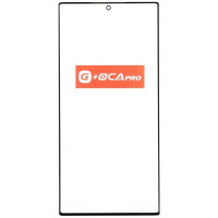 Стекло фронтальное с OCA-пленкой для Samsung S908 S22 Ultra 5G, черное, оригинал G+OCA-PRo