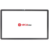 Стекло фронтальное с OCA-пленкой Lenovo Tab M10 Plus, TB125/TB128/Xiaoxin Pad 2022, черное оригинал G+OCA PRo