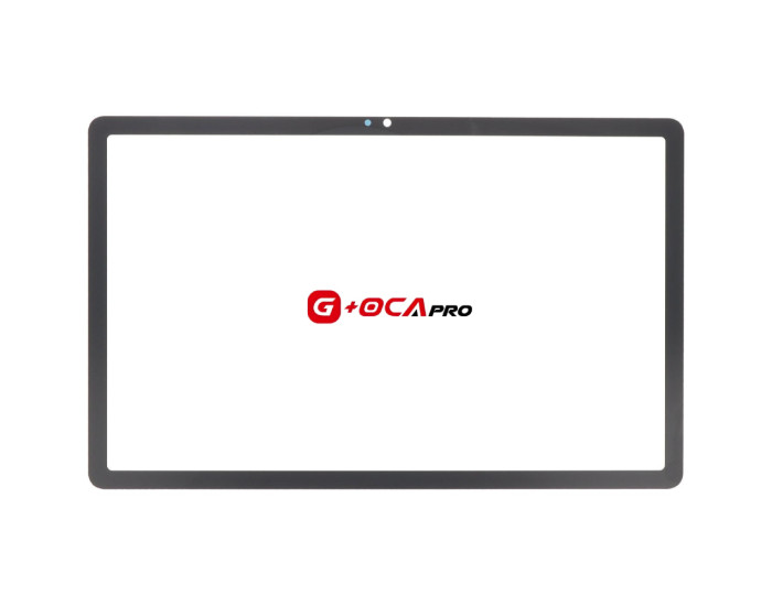 Стекло фронтальное с OCA-пленкой Lenovo Tab M10 Plus, TB125/TB128/Xiaoxin Pad 2022, черное оригинал G+OCA PRo