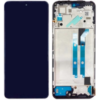 Дисплей с сенсорным экраном (модуль) Xiaomi Poco X4 Pro / Redmi Note 11 Pro / Redmi Note 11E Pro черный с рамкой, TFT
