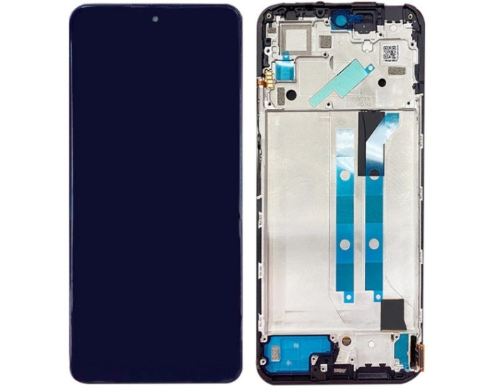 Дисплей с сенсорным экраном (модуль) Xiaomi Poco X4 Pro /Redmi Note 11 Pro /Redmi Note 11E Pro, черный с рамкой, TFT
