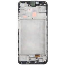 Дисплей с сенсорным экраном (модуль) Samsung A155 A15 / A156, черный с рамкой, Oled