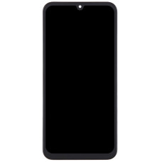 Дисплей с сенсорным экраном (модуль) Samsung A155 A15 / A156, черный с рамкой, Oled