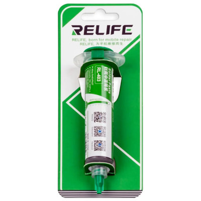 Паяльна паста Relife RL-403, 10мл