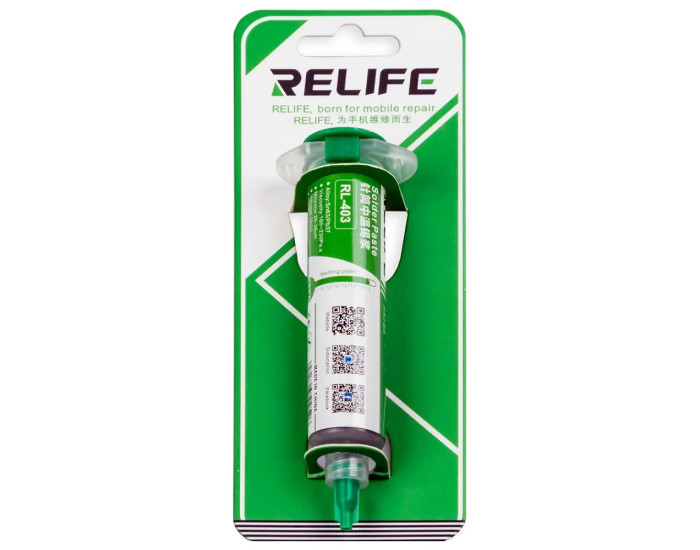 Паяльная паста Relife RL-403, 10мл