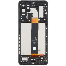Дисплей с сенсорным экраном (модуль) Samsung A326 A32 5G, черный, сервисная упаковка оригинал Rev0.0 