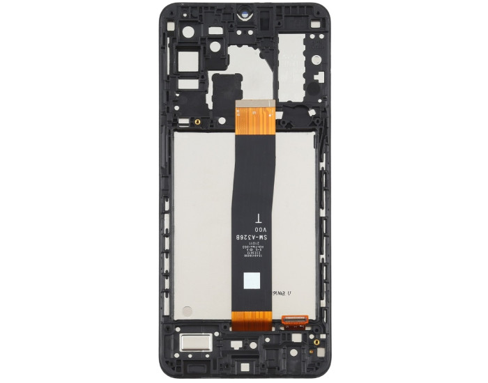 Дисплей с сенсорным экраном (модуль) Samsung A326 A32 5G, черный, сервисная упаковка оригинал Rev0.0 
