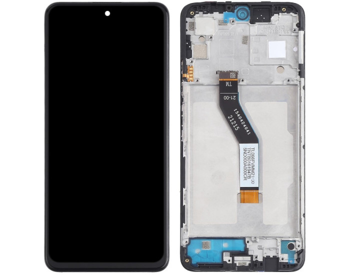 Дисплей з сенсорним екраном (модуль) Xiaomi Poco M4 Pro 5G /Redmi Note 11 5G /Redmi Note 11S 5G /Redmi Note 11T 5G, чорний, з рамкою