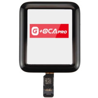 Сенсор c OCA-пленкой Apple Watch 2 38mm / Watch 3 38mm, черный оригинал G+OCA PRO