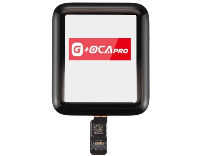 Сенсор c OCA-пленкой Apple Watch 2 38mm / Watch 3 38mm, черный оригинал G+OCA PRO