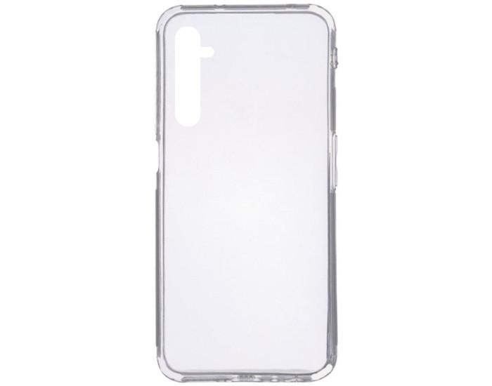 Чехол-силикон Epic Transparent 1,5mm Realme 6, Прозрачный