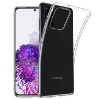 Чехол-силикон CLEAR case 2.0mml Samsung S20 Plus Прозрачный
