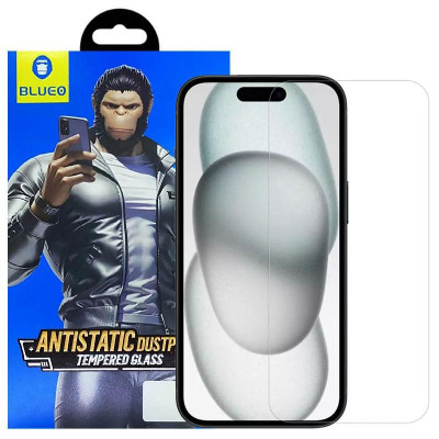 Захисне Скло 2.5D Скло BLUEO Full Cover HD Apple iPhone 17 Pro Max, чорний