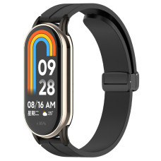 Ремінець Line Magnetick Xiaomi Mi Band 8/9/10. Black