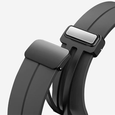 Ремінець Line Magnetick Xiaomi Mi Band 8/9/10. Black