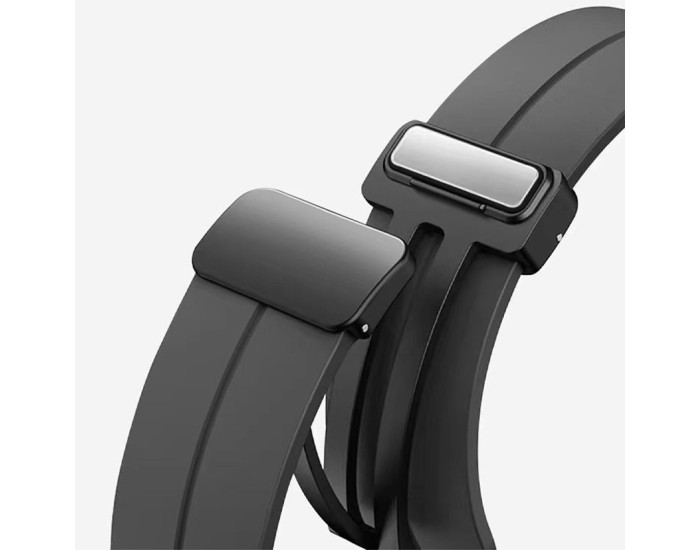 Ремешок Line Magnetick Xiaomi Mi Band 8/9/10. Black