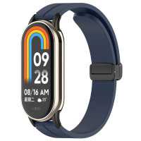 Ремешок Line Magnetic Xiaomi Mi Band 8/9/10, Dark blue