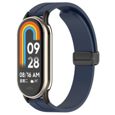 Ремешок Line Magnetic Xiaomi Mi Band 8/9/10, Dark blue