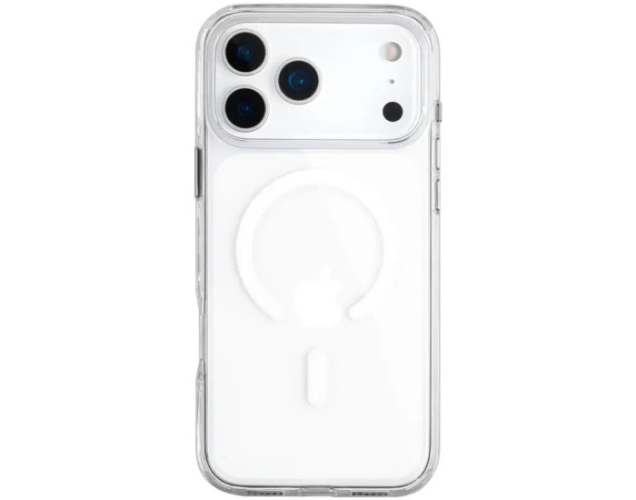 Чехол-силикон Clear Case with MagSafe and Animation iPhone 17 Pro Max Прозрачный