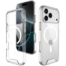 Чехол-силикон Space MagSafe Drop Protection iPhone 17 Pro Max Прозрачный