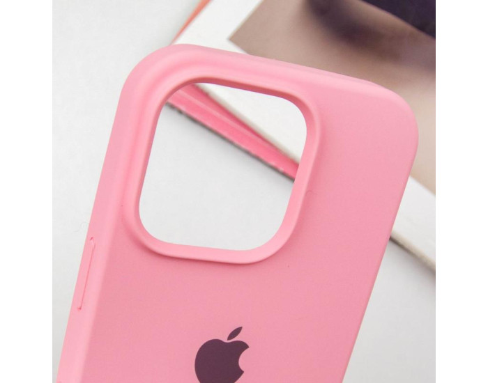 Чехол-силикон Case Full Protective iPhone 15 Pro (Розовый / Light pink)