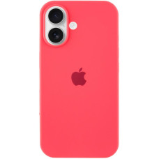 Чохол-силікон Case Full Protective iPhone 16 (Кавуновий / Watermelon Red)