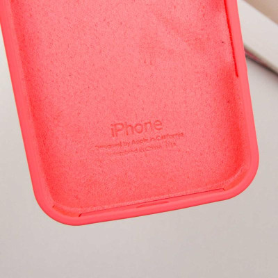 Чохол-силікон Case Full Protective iPhone 16 (Кавуновий / Watermelon Red)