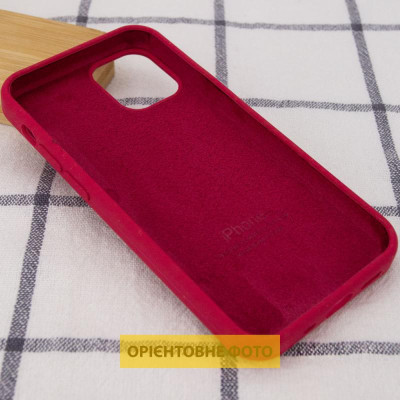 Чохол-силікон Case Full Protective iPhone 16 (Червоний / Rose Red)