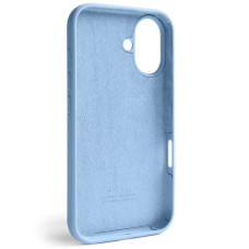 Чехол-силикон оригинал Full Soft Matte iPhone 16 (Сиреневый / Lilac)